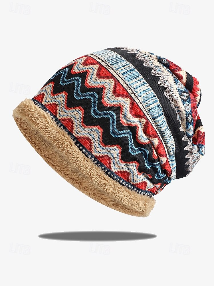 női 2 az 1-ben puha sapka és lábszárvédő pomponnal és polár béléssel - boho elegáns téli szett 2025 - $14.99 –P7