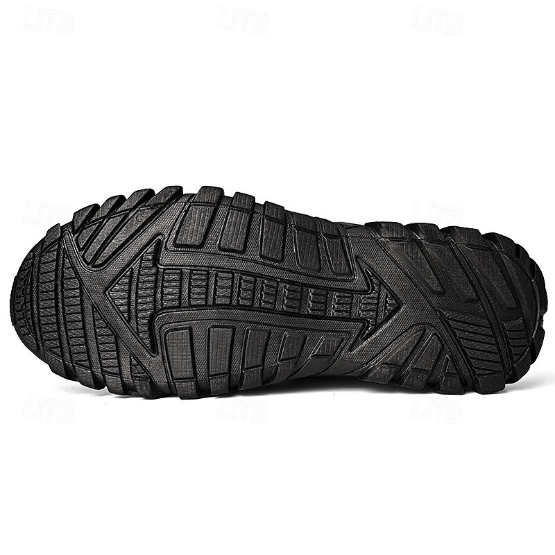 Men's Brown Faux Leather Hiking Shoes with Adjustable Laces and Rugged Rubber Sole – Durable Outdoor Footwear 2025 - $46.99 –P6