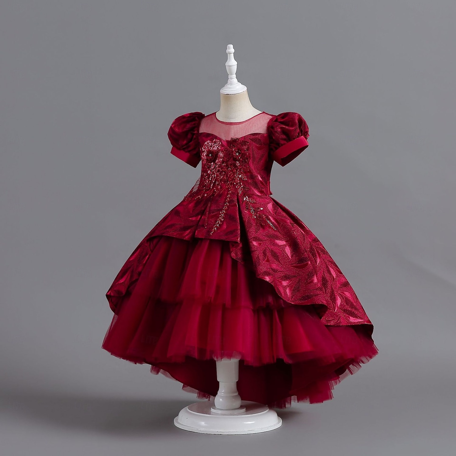 Săptămâna Cărții 2026 Regina Zăpezii Prințesă Zana Rochii Rochie de fete cu flori Rochii din tul Costum de carnaval Costume de film TV tematice for Fete Pentru copii Halloween Carnaval Mardi Gras 2026 - $10.99 –P10