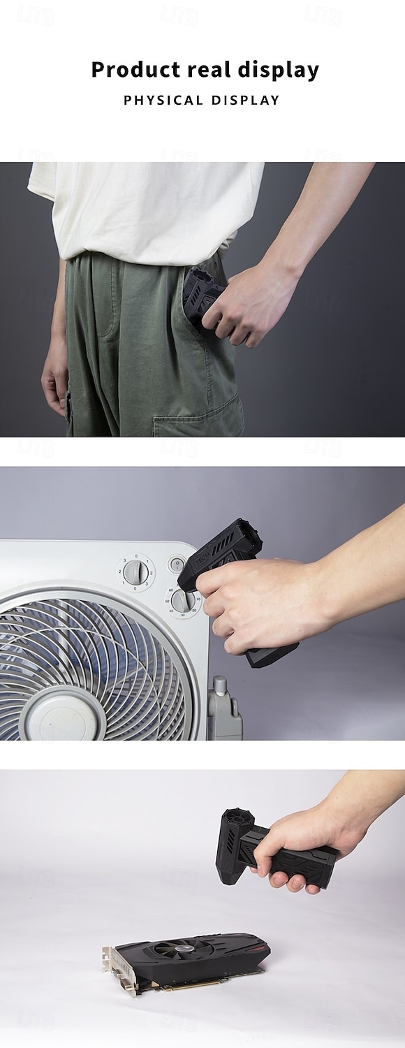 Multifunctional Mini Turbo Jet Fan Jet Dry Blower Super Jet Fan Blower 130000 RPM Cordless Air Blower Car Dryer USB-C Rechargeable for Cleaning 2026 - $56.99 –P11