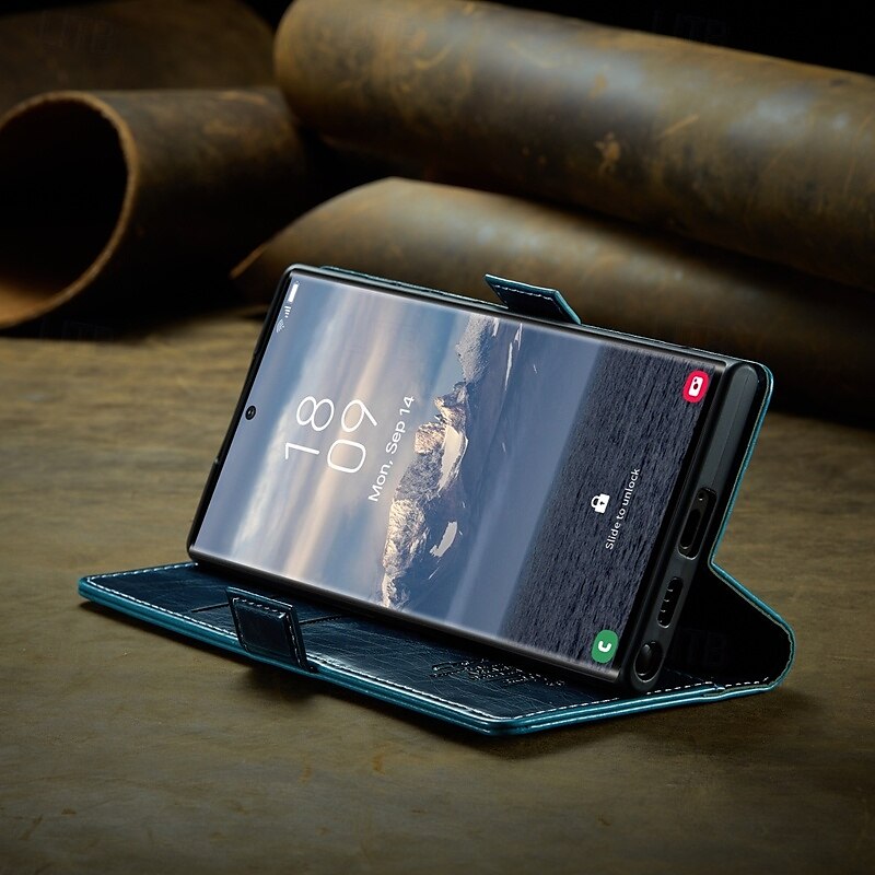 2025年 電話 ケース 用途 サムスンのギャラクシー S24 S24 Ultra Plus S23 S22 S21 S20 Ultra Plus FE A55 A35 A25 A15 5G A54 A34 A14 A72 A52 A32 A22 A12 A53 A33 A23 A13 S25ウルトラ フリップカバー スタンド付き 磁石バックル カード挿入口 レトロ風 TPU PUレザー  コレクション – $18.99 –P4