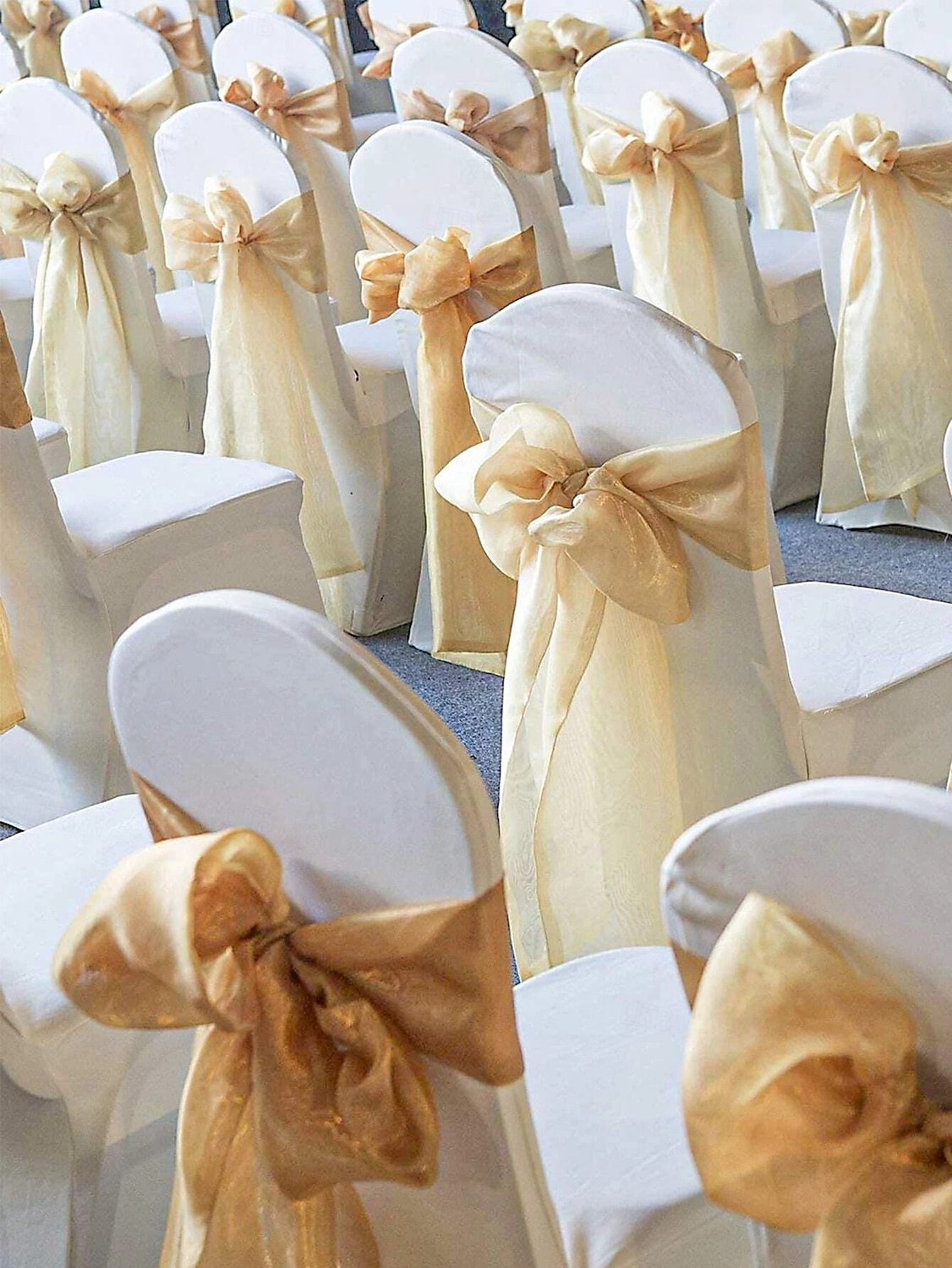 capas para cadeiras de casamento capas elásticas de ajuste universal com cobertura total, perfeitas para casamentos, banquetes e eventos, duráveis e resistentes a rugas, adicionam elegância e estilo a de 2025 por $10.99 –P2