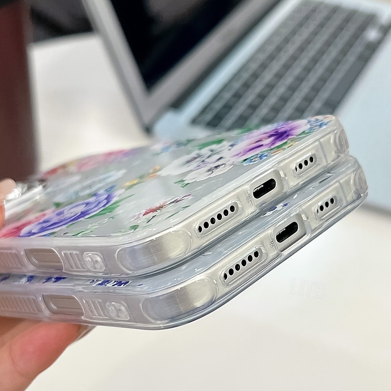 Phone Case For iPhone 16 Pro Max Plus iPhone 15 iPhone 15 Pro Max iPhone 14 Pro Max iPhone 13 Pro Max Back Cover Shockproof Retro TPU PC 2025 - $13.99 –P8
