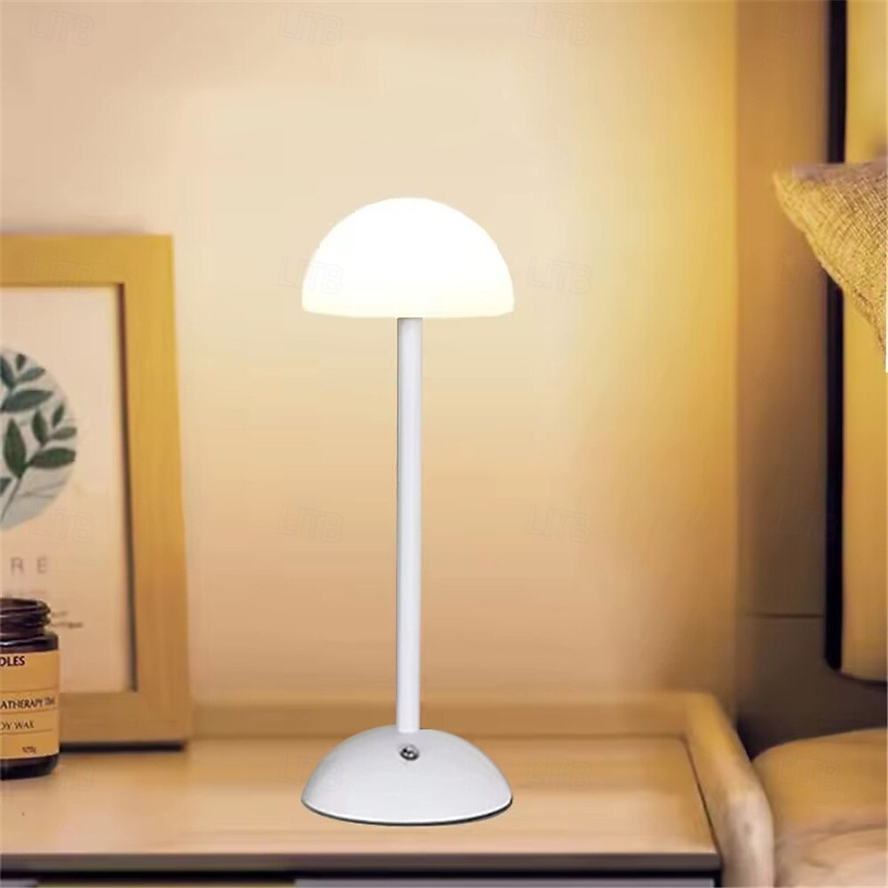 Retro-Pilz-Tischlampe – USB-Ladefunktion, Touch-Nachtlicht, Atmosphärenlicht, Leuchte für Zuhause, Wohnzimmer, Schlafzimmer, 1 Stück 2025 - $46.99 –P4
