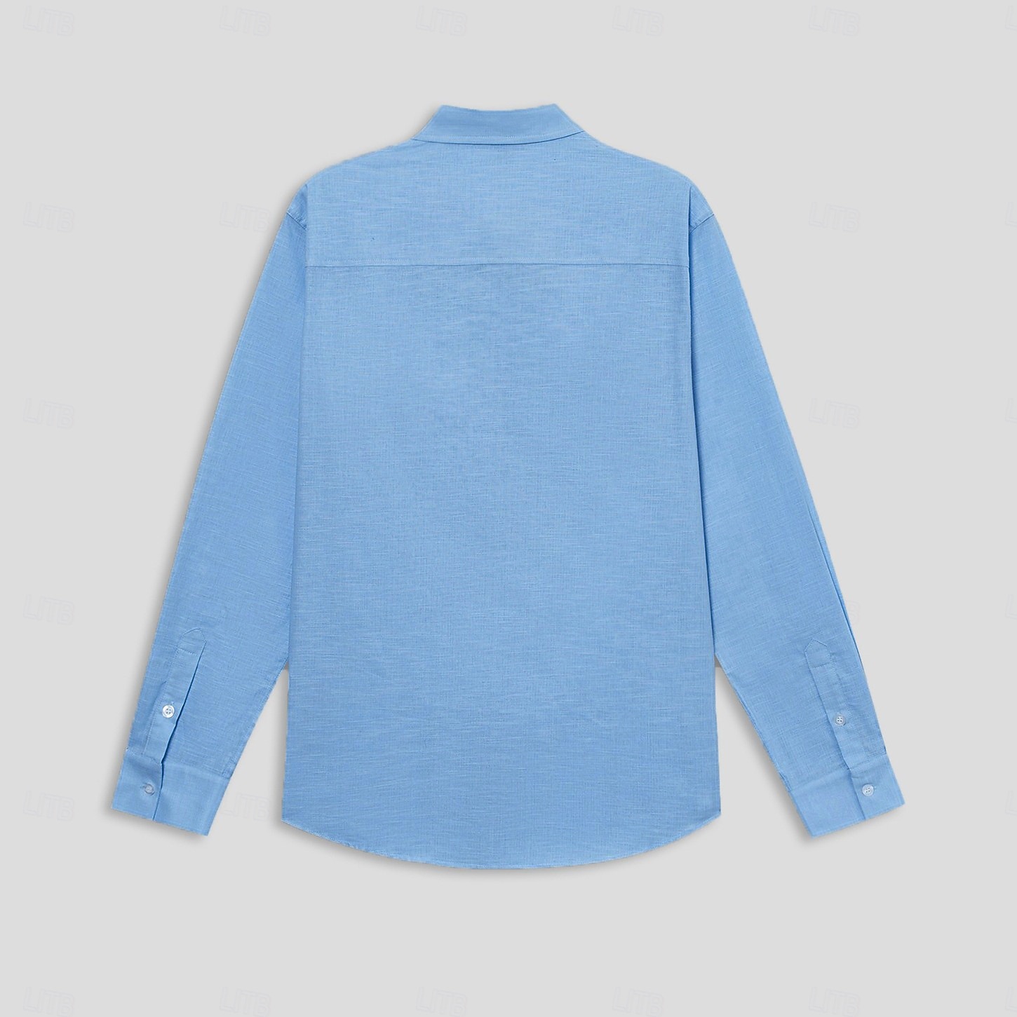Per uomo Camicia Palma All'aperto Vacanza Bianco Blu Manica Lunga Collo ripiegato Estate Primavera Abbigliamento del 2025 a $37.99 –P10