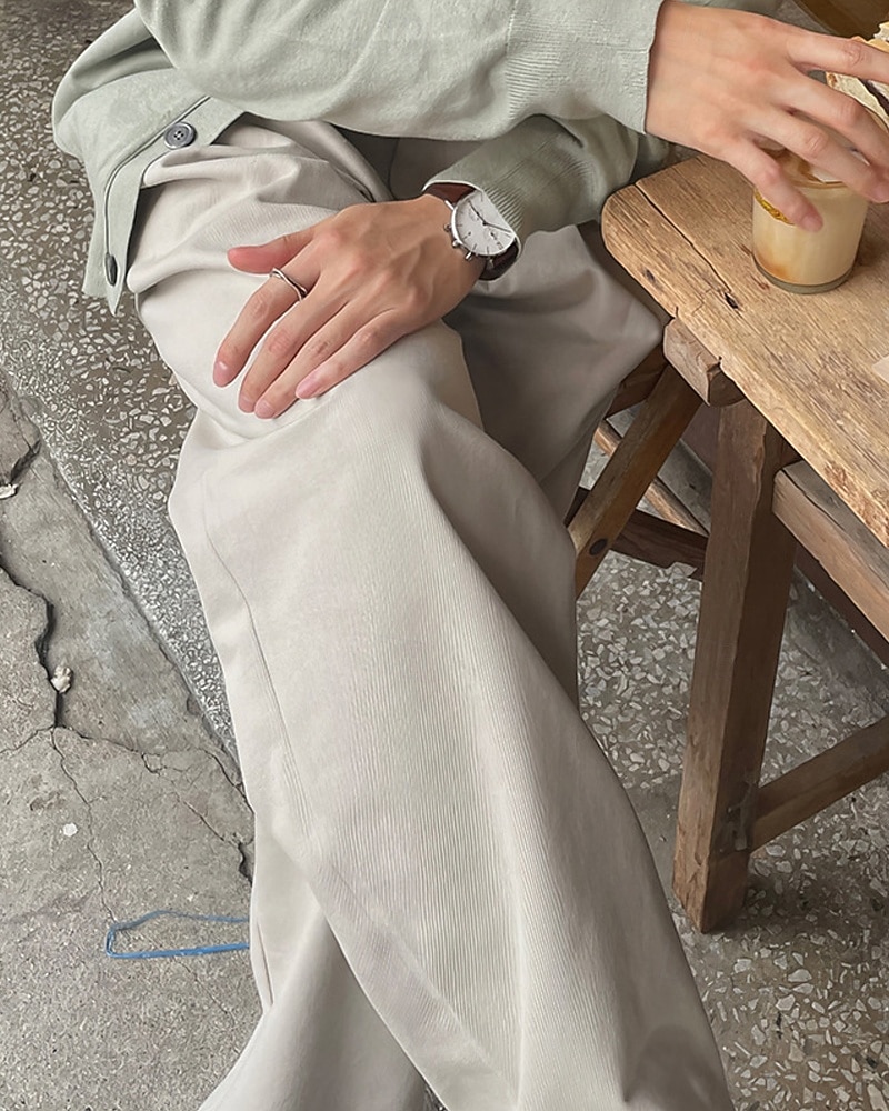 Homens Graduação Social Calças chinês Calças Plissadas Botões Bolsos Perna reta Tecido Conforto Formal Festa Trabalho Moda Estilo Clássico Damasco Micro-Elástica de 2026 por $26.99 –P4