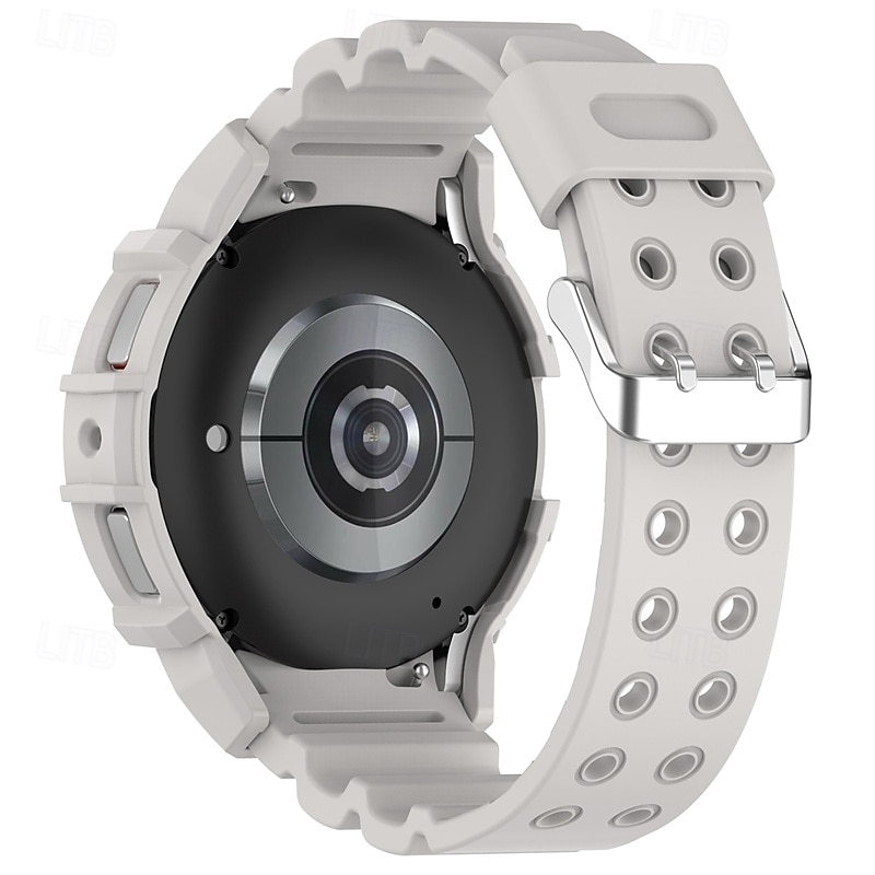 Klockarmband för Samsung Galaxy Watch 6 40/44mm Silikon Ersättning Rem Justerbar Sportband Armband 2025 - $13.99 -P13