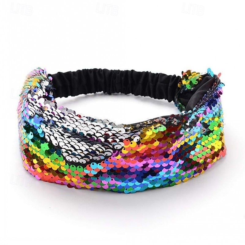 Retrò Vintage Anni '80 Fascia Paillettes Per donna Halloween Mascherata Performance Parata dell'Orgoglio Mese dell'orgoglio Adulti Fascia del 2025 a $9.49 –P7