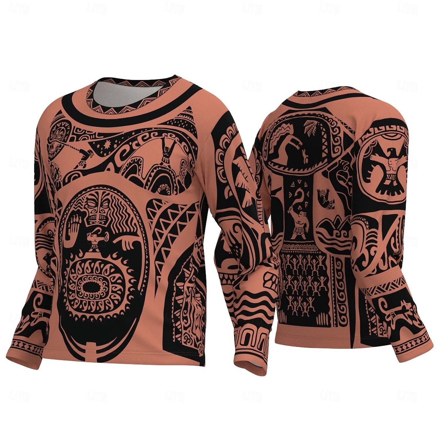 Moana Maui T-shirt 3D Figur Grafisk Till Par Herr Dam Vuxna Karnival Maskerad 3D-utskrift Fest Ledigt / vardag 2025 - $18.99 –P1