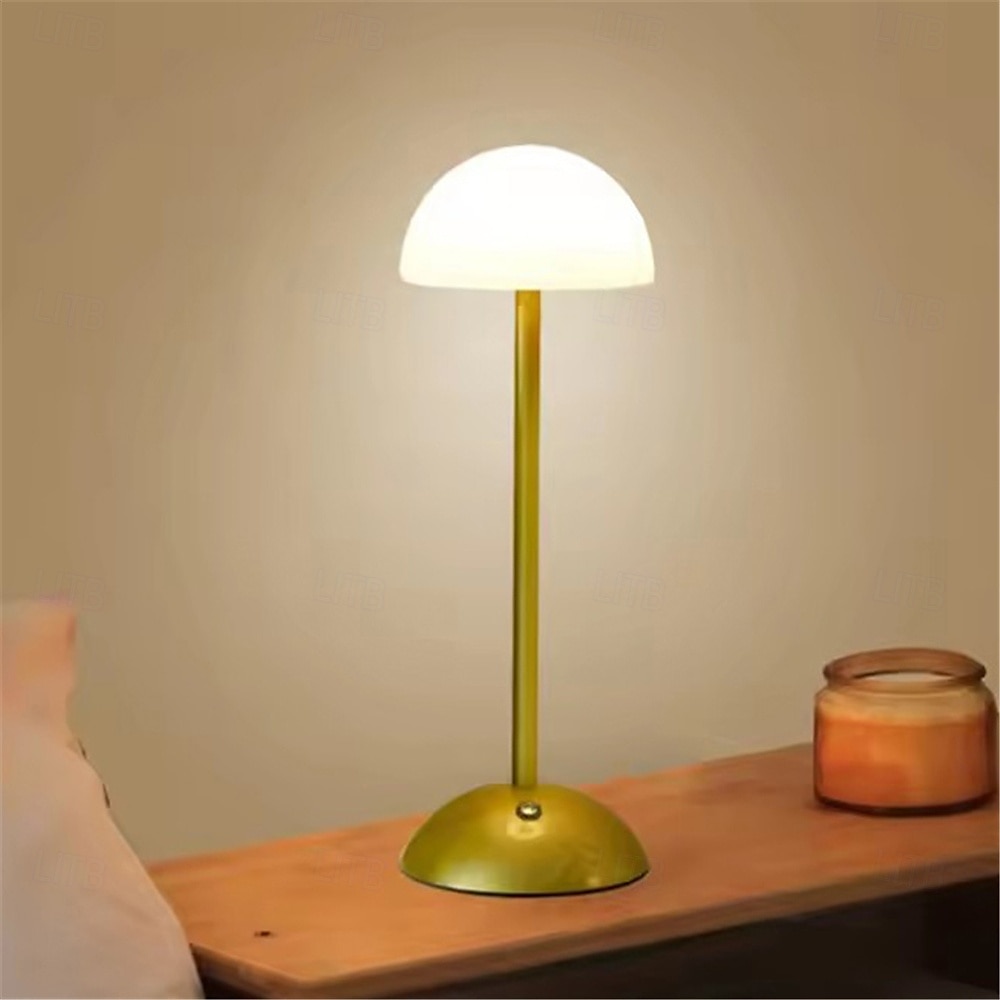 Retro-Pilz-Tischlampe – USB-Ladefunktion, Touch-Nachtlicht, Atmosphärenlicht, Leuchte für Zuhause, Wohnzimmer, Schlafzimmer, 1 Stück 2025 - $46.99 –P5