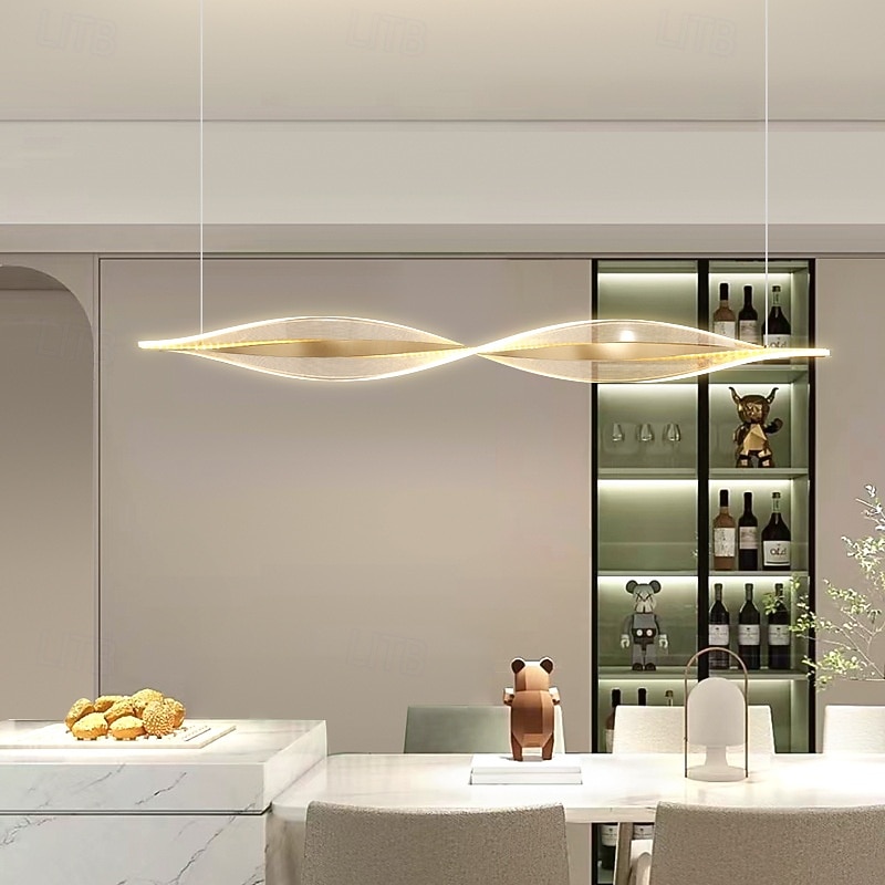 lampada a sospensione dimmerabile continua lampada a sospensione lineare lampada a sospensione 220-240v 120cm del 2025 a $349.99 –P7