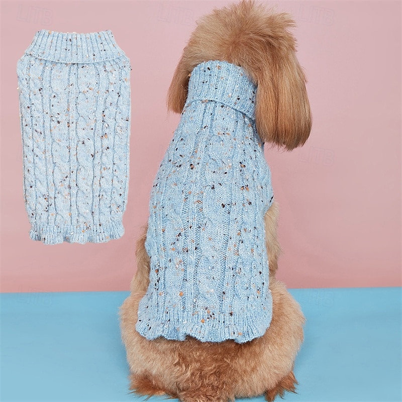 2026年 犬用 セーター ファッション 冬 ウォーム ファッション 快適 アウトドア 日常着 屋内 犬服 for Small 中量  コレクション – $16.99 –P7