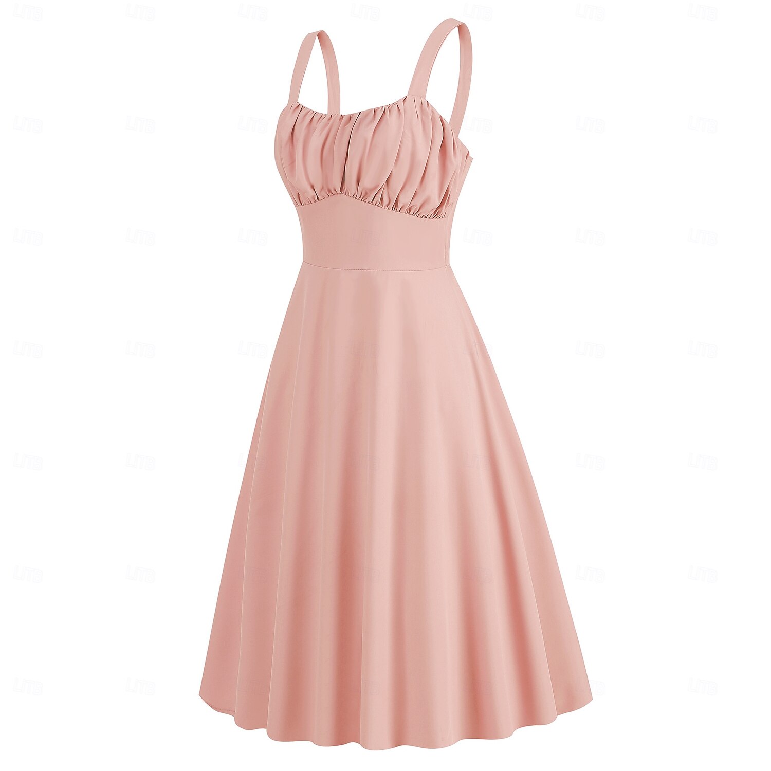 Elegant Klassisch 1950er Kleid A-Linie Damen Valentinstag Veranstaltung / Fest Date Teegesellschaft Erwachsene Kleid Frühling & Sommer 2025 - $21.99 –P2