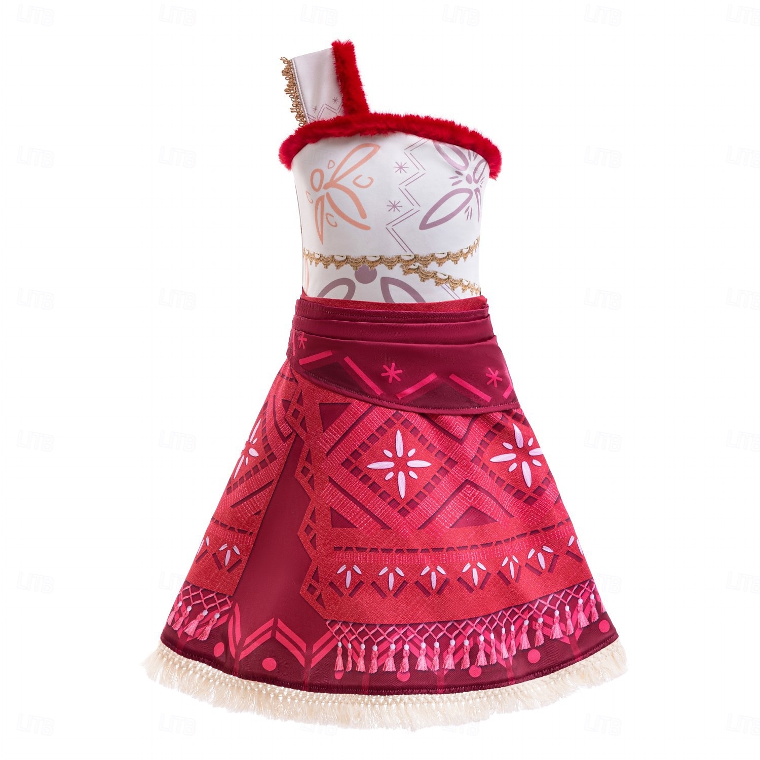 Moana Prinzessin Moana Kleid Kostüm Film- und TV-Themenkostüme Film Cosplay for Mädchen Kinder Karneval Kindertag Welttag des Buches Party Geburtstag Strand 2025 - $35.99 –P2