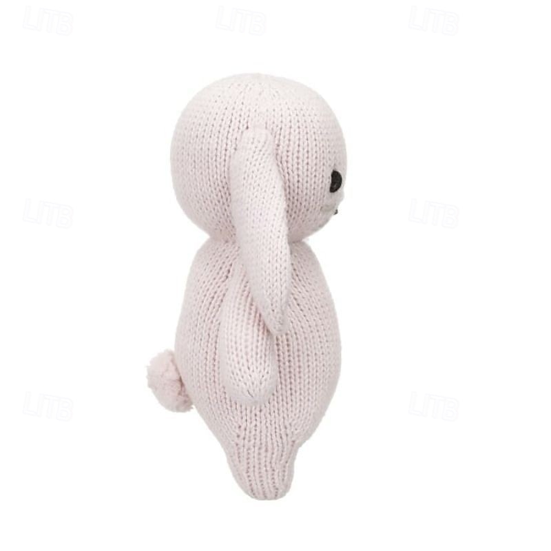 accessoires de poupée waldorf fait à la main doux bébé lapin fille accompagner poupées de chiffon cadeau d'anniversaire poupée tricotée jolie fille poupée en peluche jouet en peluche kit de poupée de 2025 ? $21.99 –P4