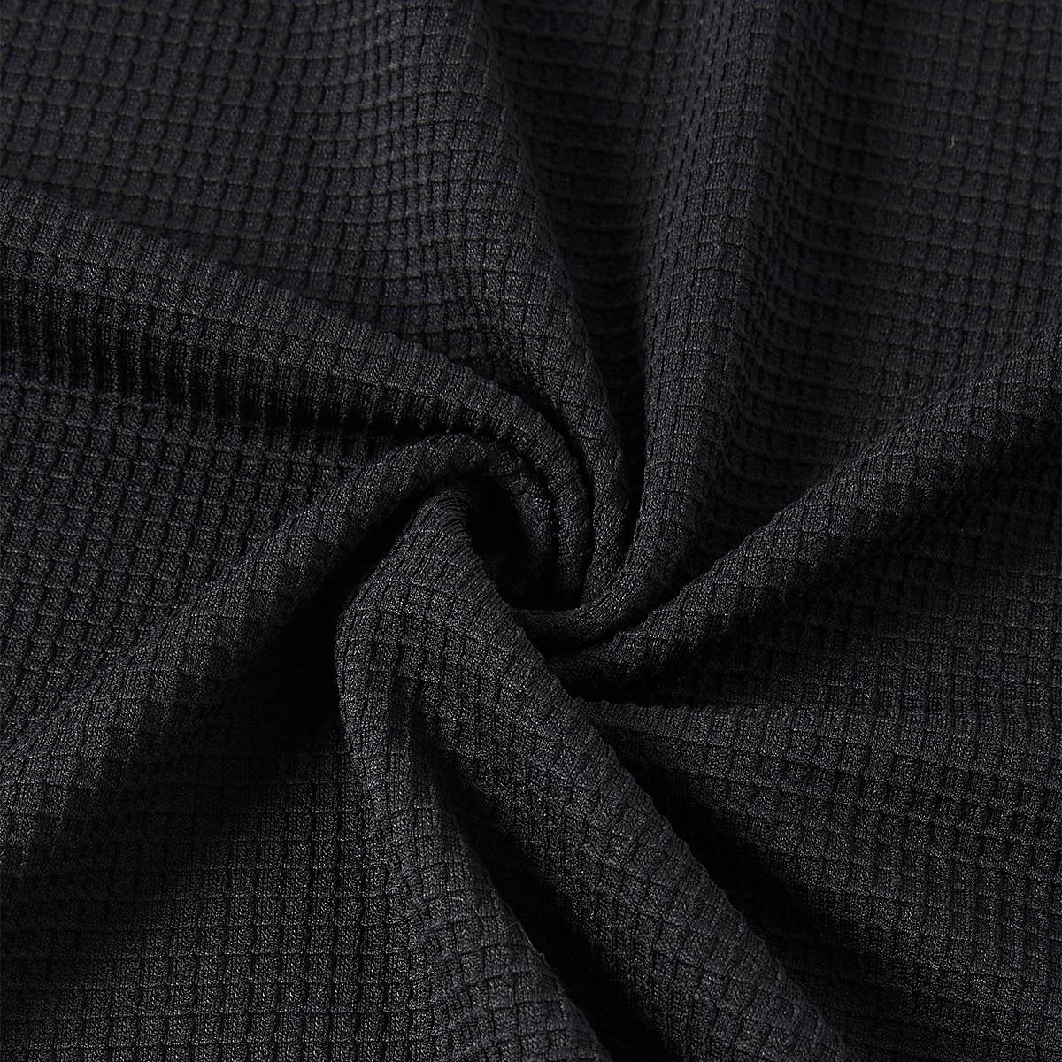 Herren Waffel-T-Shirt Waffel-Henley-Hemd Langarm V Ausschnitt Frühling & Herbst Einfarbig Mode Basic Falscher Zweiteiler Straße Lässig Sport Schwarz Marinenblau Hell Gray Top T-Shirt für Herren 2025 - $25.99 –P7