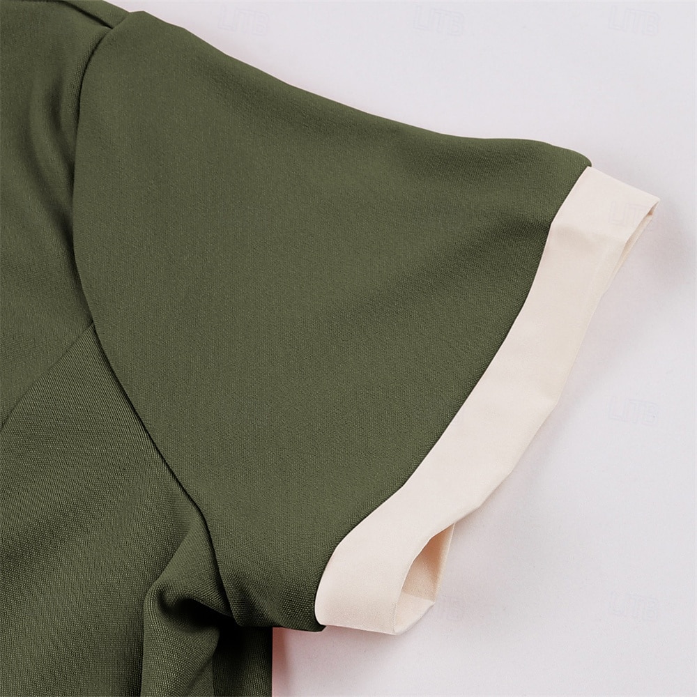 Retro / vintage Femtiotal Cocktail klänning Klänningar Flare Klänning Maskeradkläder Dam Maskerad Fest Möhippa Festival Vuxna Klänning Hemkomstklänningar 2026 - $32.99 –P17