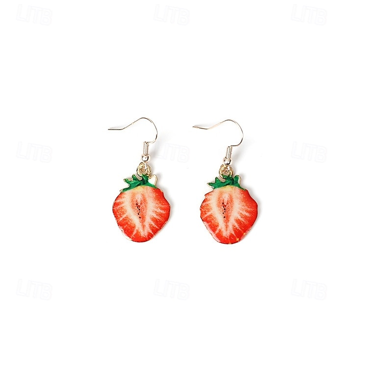 Mujer Pendiente Lujoso Alegría Elegante Lujo Aretes Joyas Borgoña Para Fiesta 2025 - $15.49 –P5