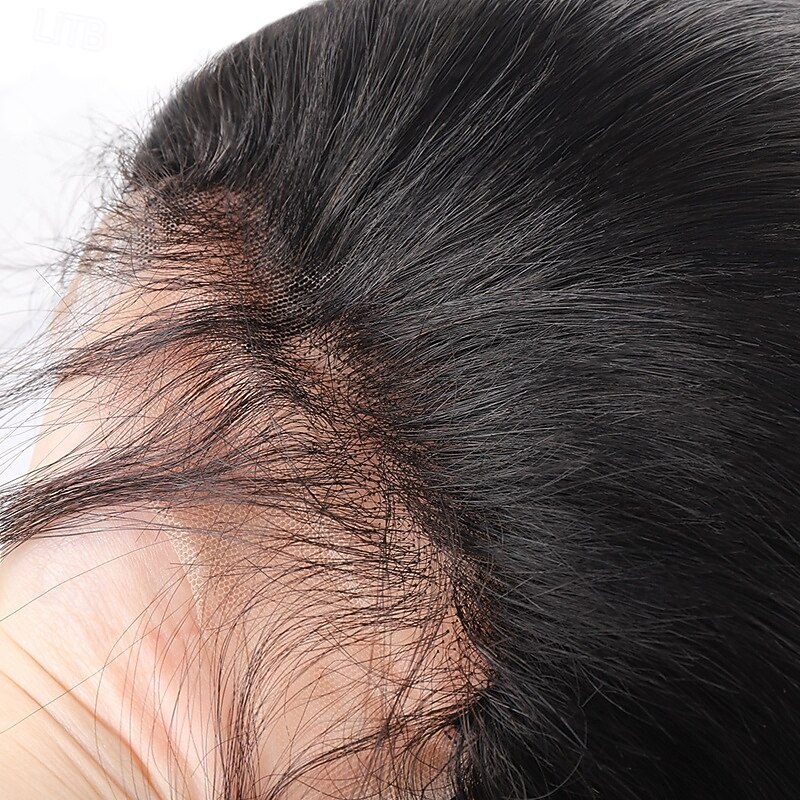 Conjunto de cabelo liso humano completo de 10 a 30 polegadas, 5x5, renda frontal, cabelo liso, densidade de 150% de 2026 por $152.99 –P6