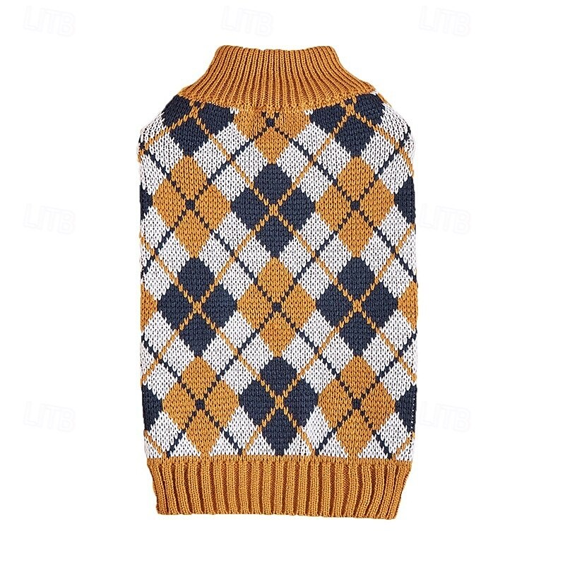 Psy Sweter Moda Zima Ciepłe Moda Wygodny Na zewnątrz Na co dzień w pomieszczeniach Ubranka dla psów for Small Średnie 2025 - $15.99 –P4