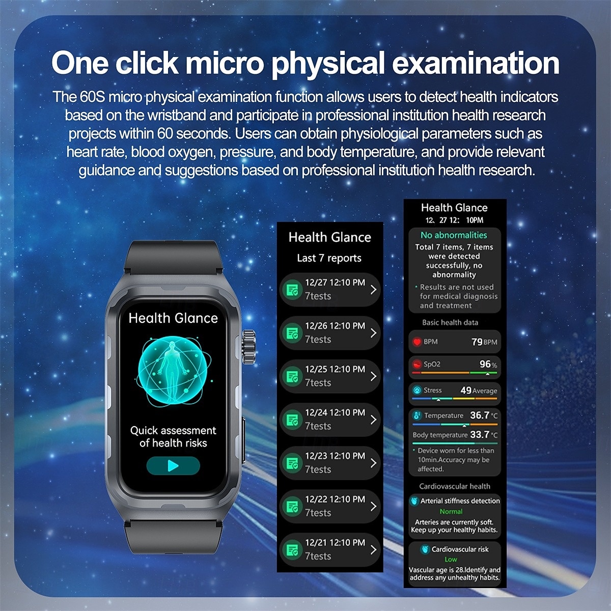 Braccialetto intelligente TK79 ECG tracciatore di fitness microfisico fisioterapia monitor di salute sportiva del 2025 a $72.99 –P2