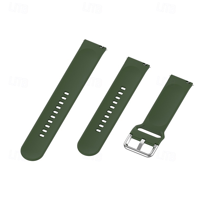 צפו בנד ל Samsung Galaxy Watch 3 45mm, Galaxy Wacth 46mm, Gear S3 Classic / Frontier, Gear 2 Neo Live סיליקוןריצה תַחֲלִיף רצועה מתכוונן רצועת ספורט צמיד 2025 - $12.99 –P9
