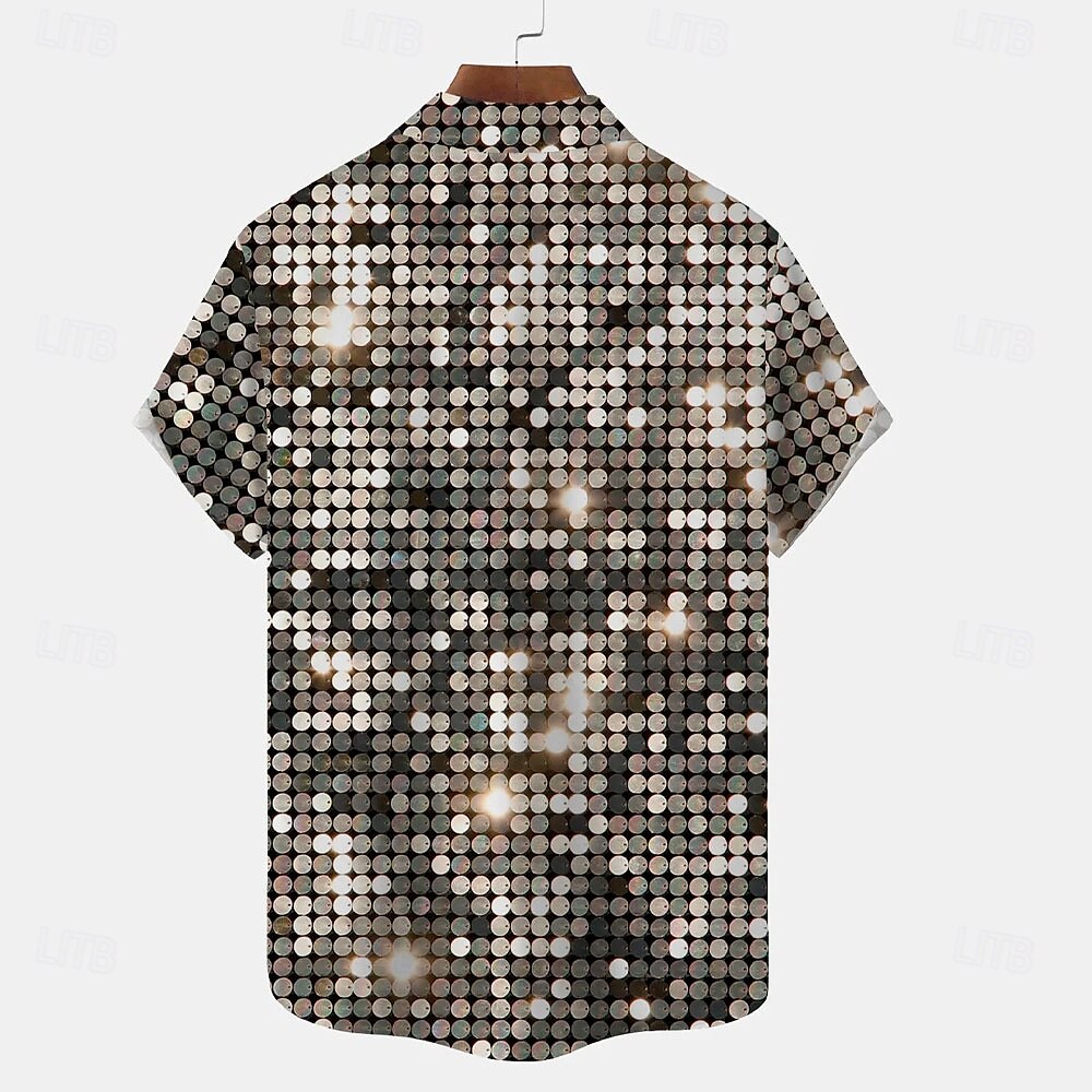 Per uomo Stampa 3D Maglietta informale Camicia con bottoni Manica lunga Astratto Informale Feste Casual Informale Estate Primavera Collo ripiegabile Abbottonare Giallo del 2025 a $22.99 –P3