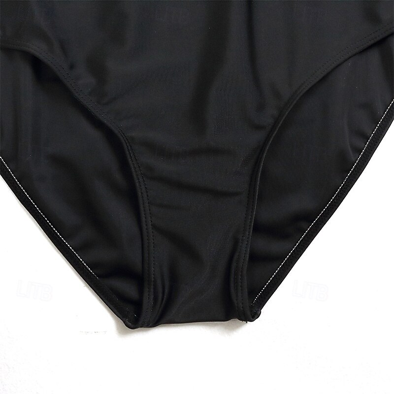 Femme Maillot Anti UV Maillot de bain 1 pièce Protection solaire UV UPF50+ Poids Léger manche longue Spandex Le Maillot de corps Maillot de bain Zip sur le devant Natation Surf Plage Sports nautiques de 2025 ? $31.99 –P8