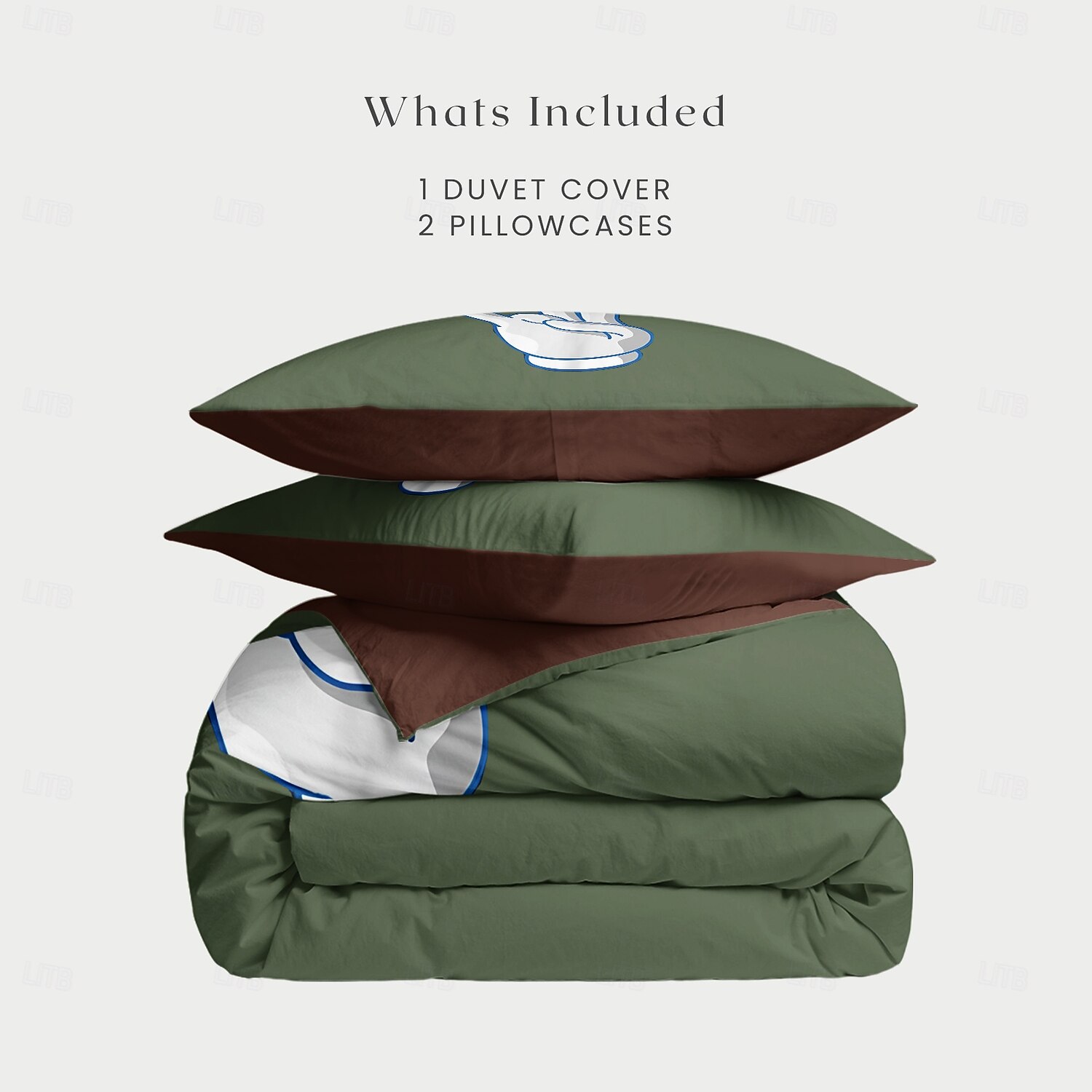 Doughnut Print Duvet Cover Set 100% Cotton Soft Comfortable Bedding Set with Fun Doughnut Design Cozy and Stylish Perfect for Bedroom Decor Easy to Care for Machine Washable 2025 - $60.99 –P4