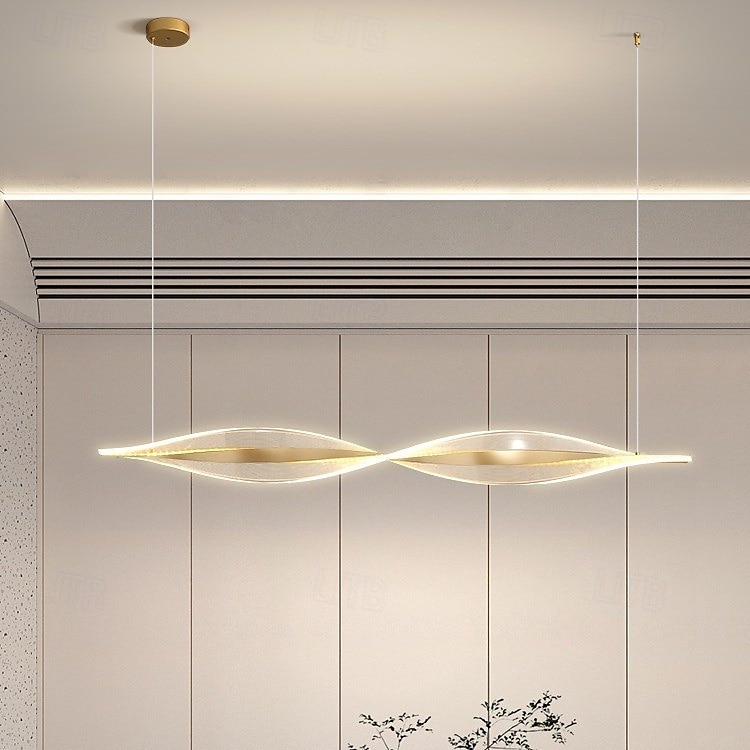 lampada a sospensione dimmerabile continua lampada a sospensione lineare lampada a sospensione 220-240v 120cm del 2025 a $349.99 –P4