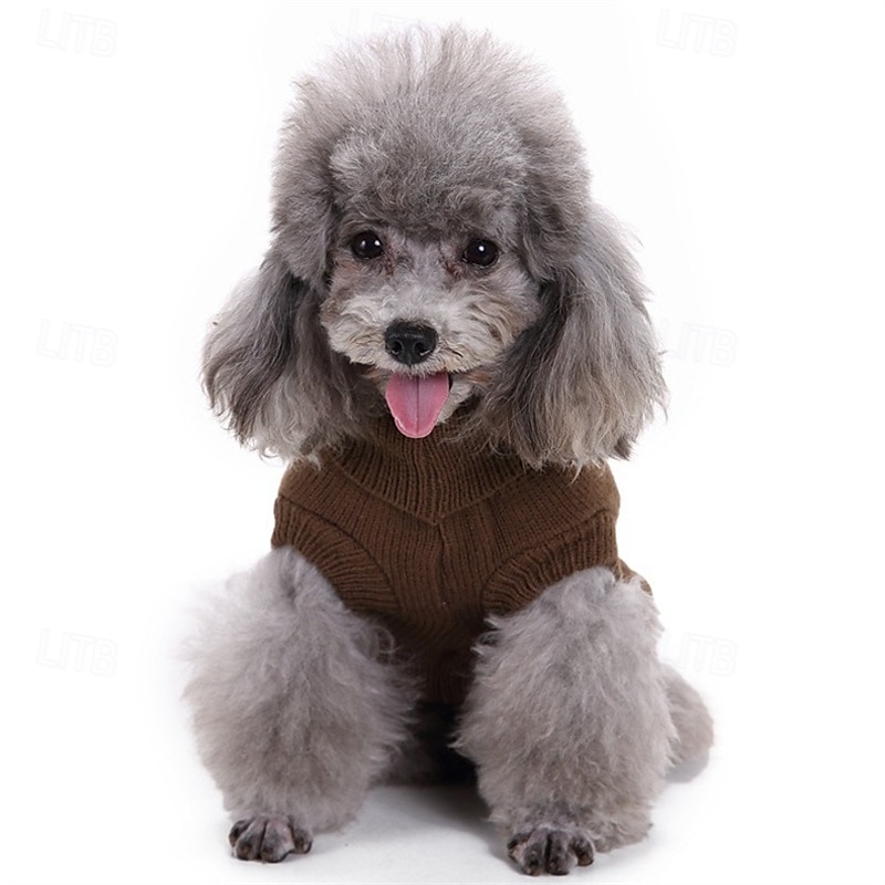 Cane Maglione Classico Inverno Caldo Di tendenza Confortevole All'aperto Abbigliamento Quotidiano Interno Abbigliamento per Cani for Piccolo Medio Grande del 2025 a $12.49 –P10