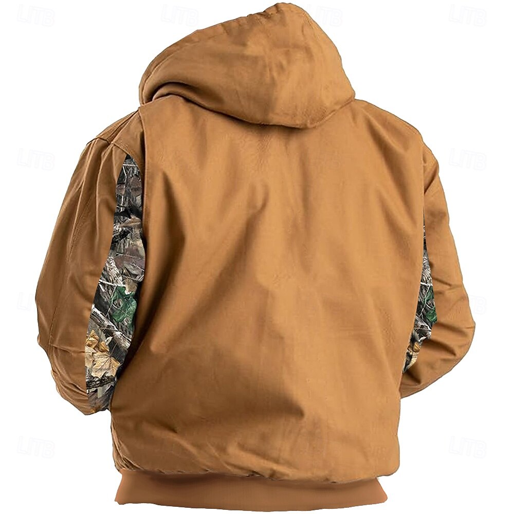 Homens Veado Tosão Moletons Moletom Moda Étnico Manga Longa Com Capuz Caça Marron Verde Com Cordão Outono Inverno Designer de 2025 por $49.99 –P2