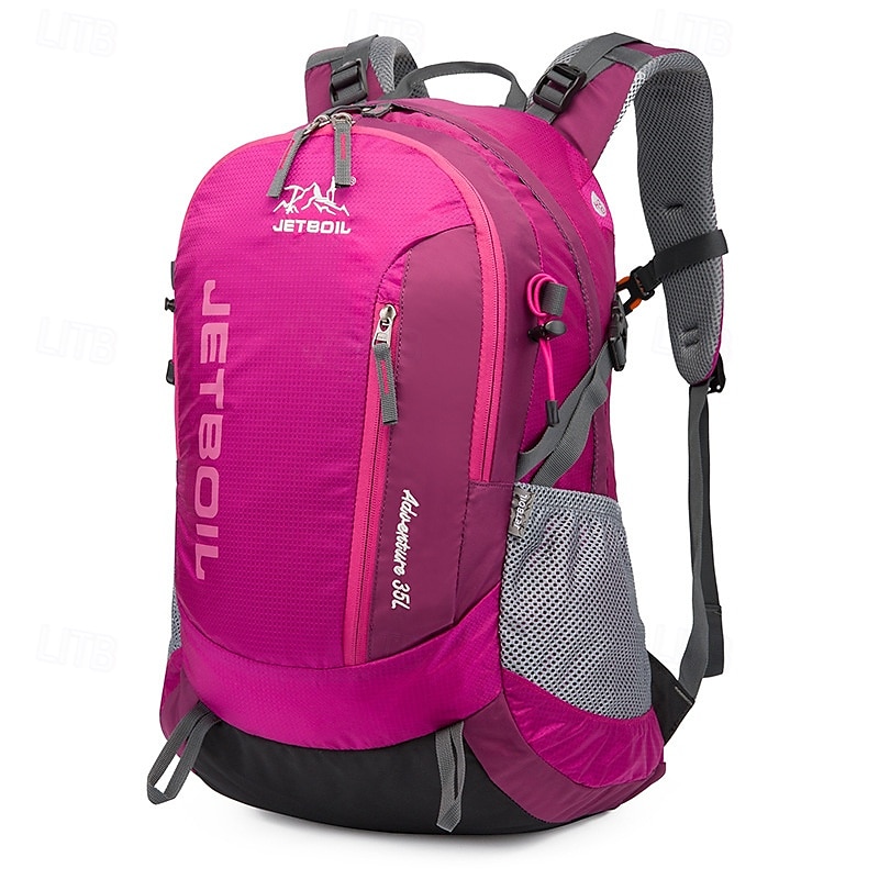 20-35 L Mochilas de Escalada Mochila para Excursão Zíper Bolso multi - Vestível Durável Ao ar livre Equitação Campismo Militar Náilon Preto Azul Roxo de 2025 por $58.99 -P10