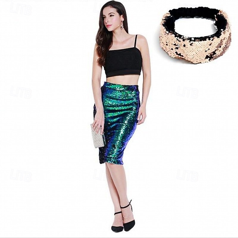 Retrò Vintage Anni '80 Fascia Paillettes Per donna Halloween Mascherata Performance Parata dell'Orgoglio Mese dell'orgoglio Adulti Fascia del 2025 a $9.49 –P3