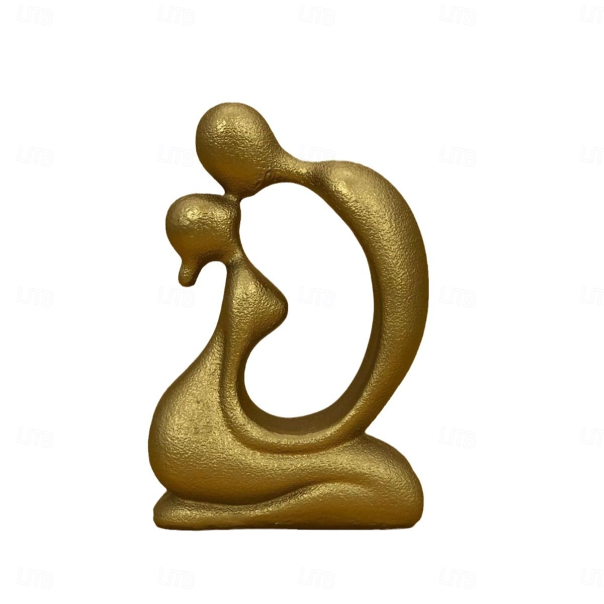 statua in resina di coppia che si bacia, artigianato artistico per la casa, il soggiorno, l'ufficio, il bar, versatile per interni &ornamento da tavolo per ingresso esterno per San Valentino del 2025 a $9.49 –P3