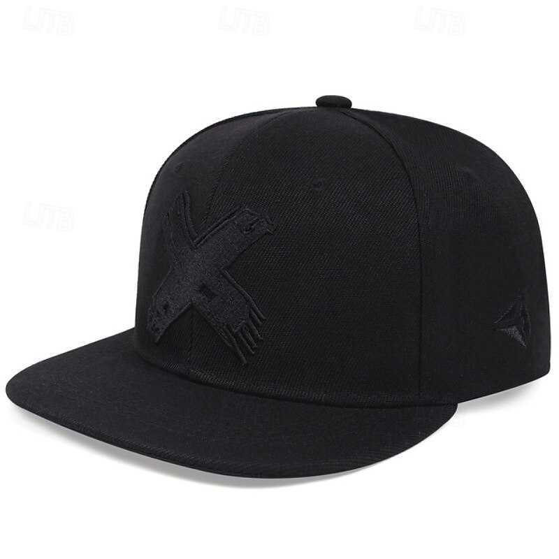 Herren Snapback Cap Cap Basecap Sonnenhut Kappe Schwarz Weiß Polyester Modisch Brautkleider schlicht Strasse Täglich Graphic Einstellbar Sonnenschutz Atmungsaktiv 2025 - $7.99 –P2