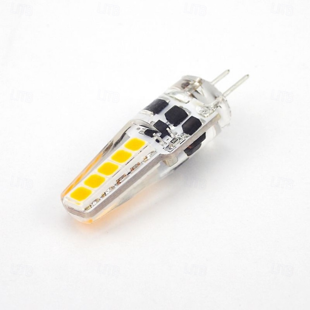 ampoules LED G4 à deux broches 3 W AC/DC 12-24 V, à intensité variable pour paysage, sous armoire, &éclairage de lustre 10pcs de 2025 ? $36.99 –P2
