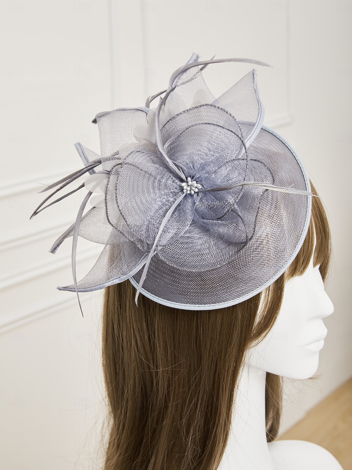 Fascinatori in Rete di Piume Cappelli Kentucky Copricapo con Cappello di Piume Fiore 1 PC Matrimonio Corsa di Cavalli Giornata Delle Donne Melbourne Cup Copricapo per impressionare Abito da corsa del 2025 a $30.99 –P7