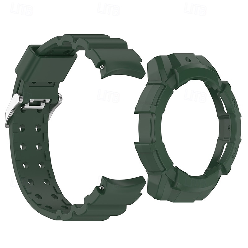 Klockarmband för Samsung Galaxy Watch 6 40/44mm Silikon Ersättning Rem Justerbar Sportband Armband 2025 - $13.99 -P12