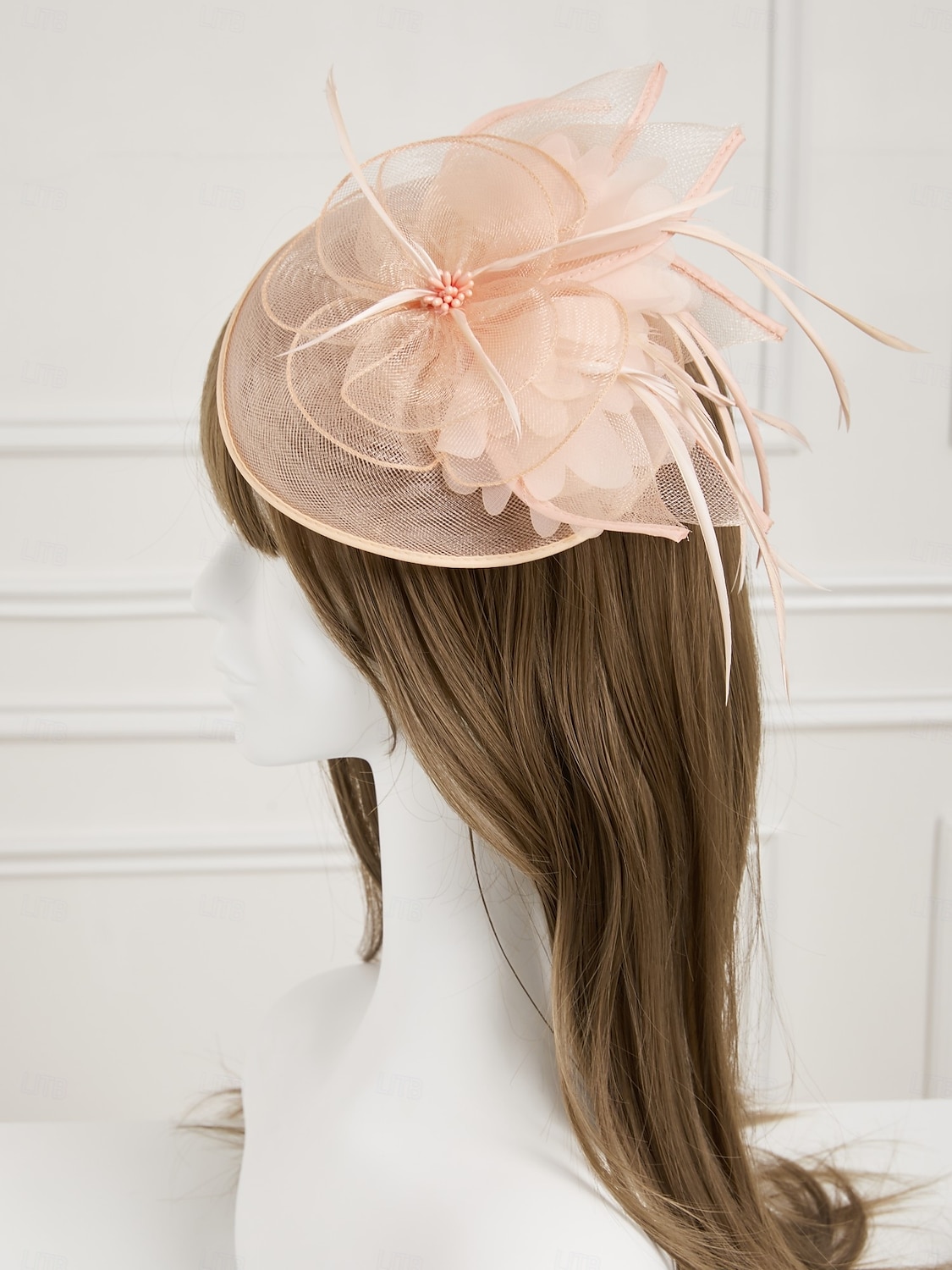 Fascinatori in Rete di Piume Cappelli Kentucky Copricapo con Cappello di Piume Fiore 1 PC Matrimonio Corsa di Cavalli Giornata Delle Donne Melbourne Cup Copricapo per impressionare Abito da corsa del 2025 a $30.99 –P14