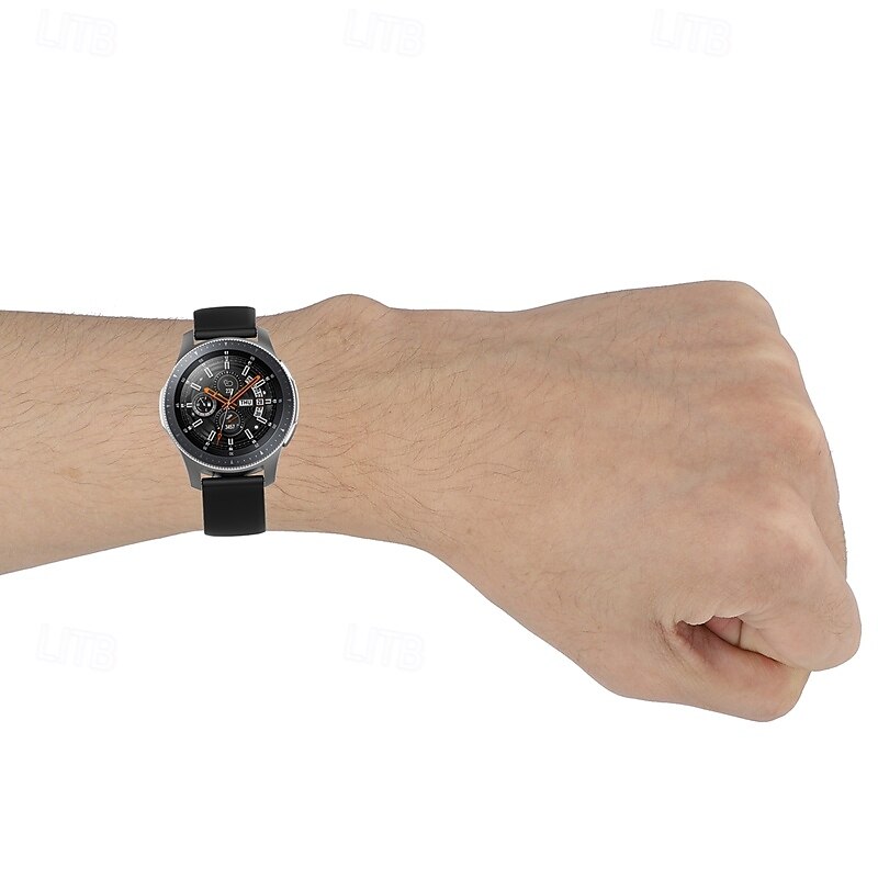 צפו בנד ל Samsung Galaxy Watch 3 45mm, Galaxy Wacth 46mm, Gear S3 Classic / Frontier, Gear 2 Neo Live סיליקוןריצה תַחֲלִיף רצועה מתכוונן רצועת ספורט צמיד 2025 - $12.99 –P1