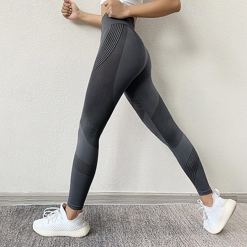 Per donna Pantaloni da yoga Leggings da yoga Vita Alta Yoga Allenamento in Palestra Pilates Collant Nero Rosa Grigio Autunno Gli sport Abbigliamento sportivo Elasticizzato Taglia piccola del 2025 a $12.99 –P1