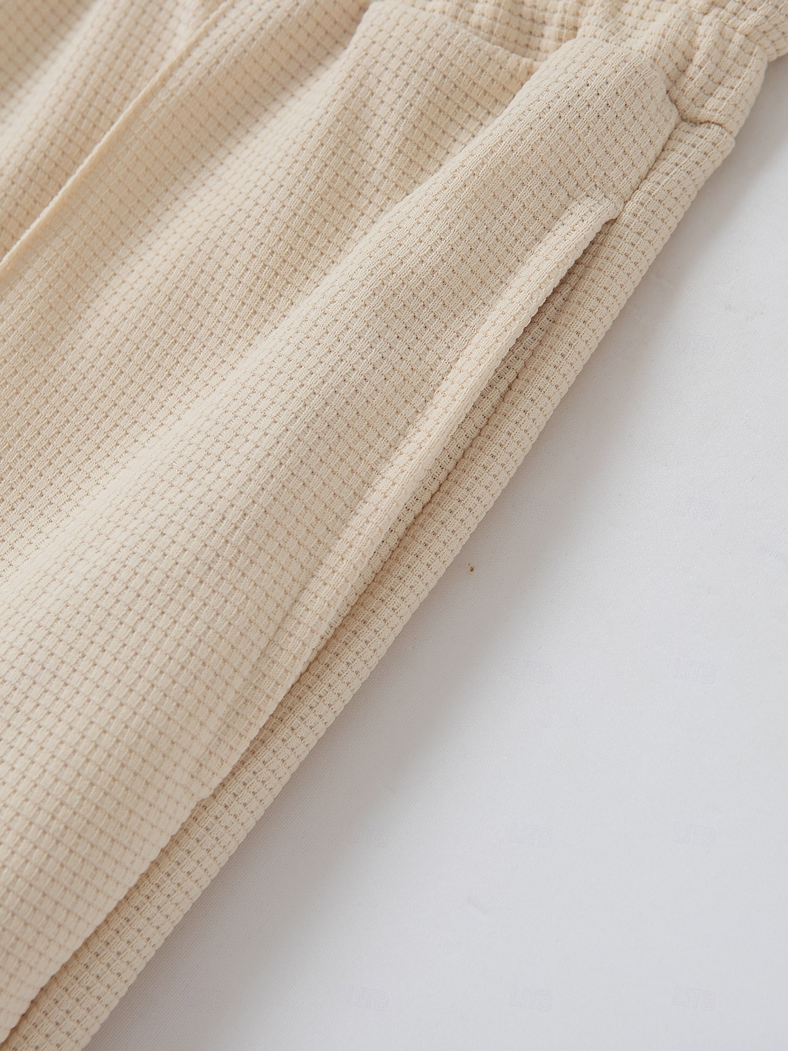 Herr Våffelskjorta Polo T-shirts Byxuppsättningar Långärmad Fjärdedels blixtlås Ensfärgat Stickat Mode Ficka Hem Kontor / Karriär Gata Svart Elfenben Blå Topp t-shirt för män 2025 - $37.99 –P16