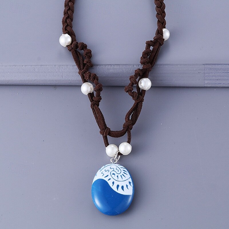 Moana Princesse Moana Collier Accessoires Bijoux Cosplay de Film for Fille Enfant Carnaval Journée des enfants Journée mondiale du livre Soirée Décontracté Quotidien Plage de 2025 ? $9.49 -P2