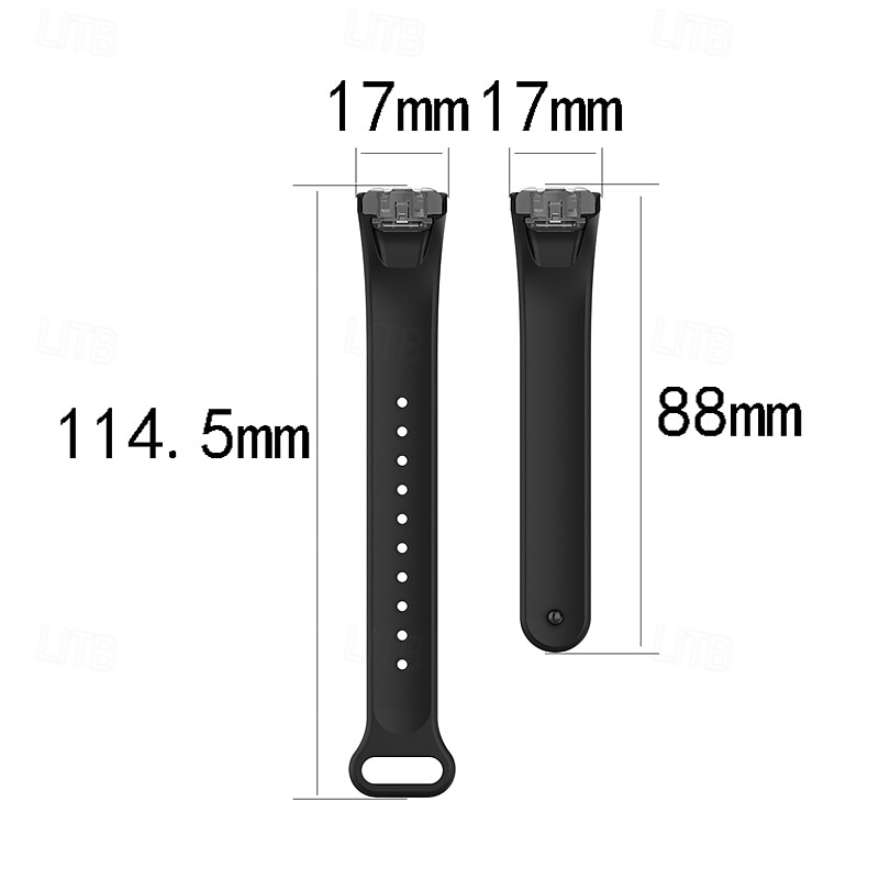 Watch Band for Samsung Galaxy Fit SM-R370 Silicone Replacement  Strap Adjustable Sport Band Wristband 2025 - €10.03 –P1