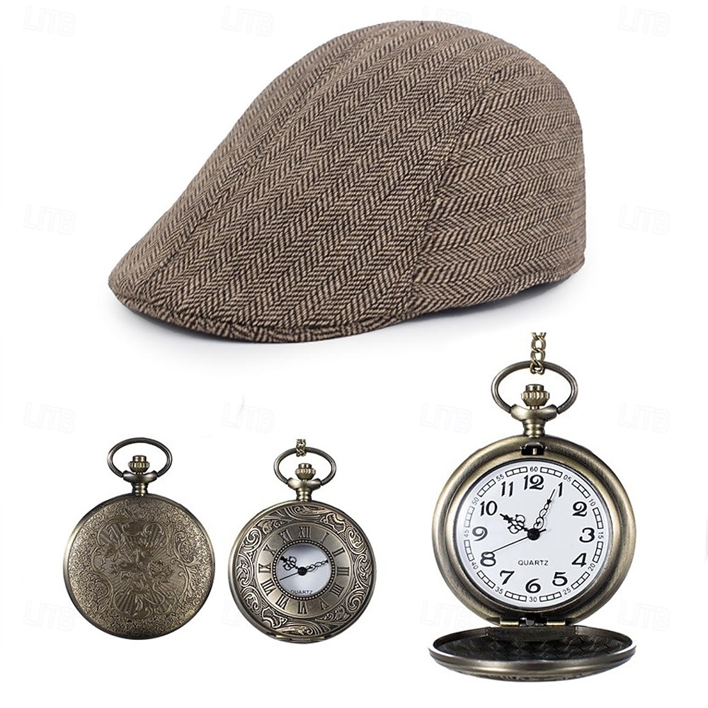 Retro Řvoucí 20s 20. léta 20. století Úbory Vesta Gentleman Gangster Maškarní kostým Pánské předvečer Všech svatých Karneval Nový rok Karneval Večírek Plesová maškaráda Dospělé Nákrčník Vesta Více 2025 - $46.99 –P4