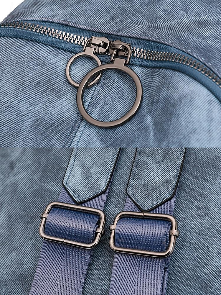 Wandelbarer Damen-Rucksack aus Kunstleder in Braun mit verstellbaren Riemen, mehreren Tragevarianten und Reißverschlusstaschen – ideal für Reisen, Arbeit und den täglichen Gebrauch 2025 - $42.99 –P9