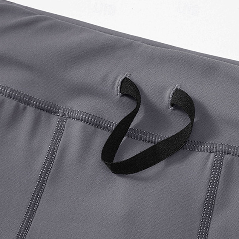 Per uomo Pantaloni Pantaloni a compressione Cinturino elastico Livello Base Esterno Sportivo Al coperto Autunno Asciugatura rapida Morbido Compressione Traspirante Elasticizzato Maratona Corsa del 2025 a $35.99 –P9