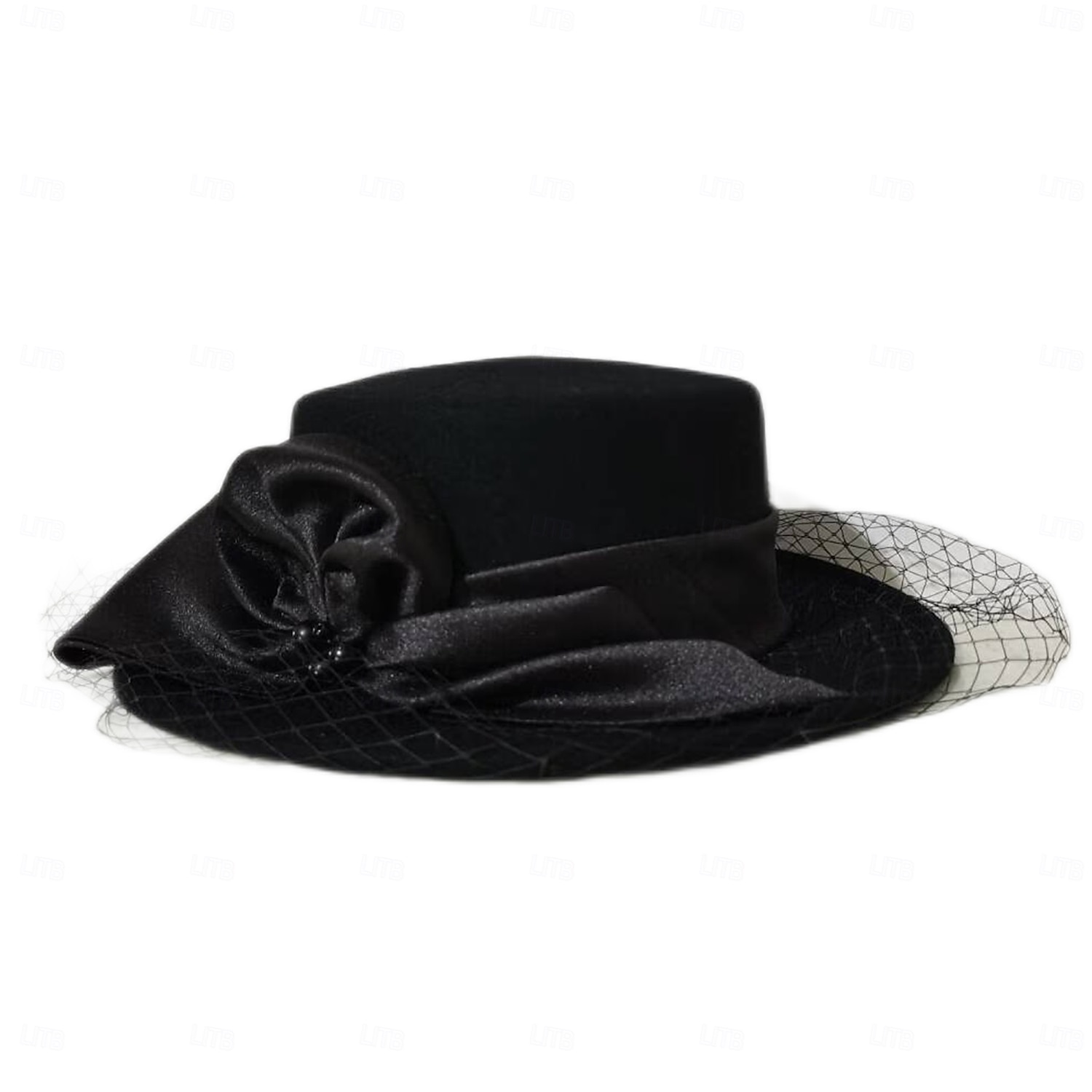 Hatter 100% Ull Bowlerhatter Solhatt Bryllup Aftenselskap Elegant Bryllup Med Kasket Tvinning Hodeplagg Hodeplagg 2025 - $50.99 –P11