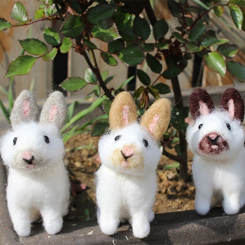 אביזרי בובת וולדורף בעבודת יד צמר רך ארנבת תינוק ילדה ללוות בובות סמרטוט מתנת יום הולדת בובה סרוגה בובה חמודות בובת קטיפה בובת קטיפה צעצוע ממולא אישית ערכת בובות ארוגה 2026 - $17.99 –P8